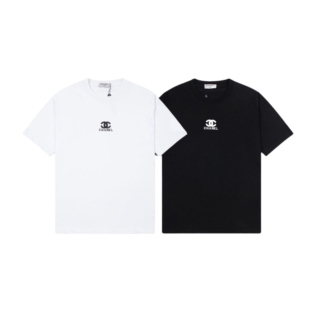 Chanel LOGO T-SHIRT IN COTTON