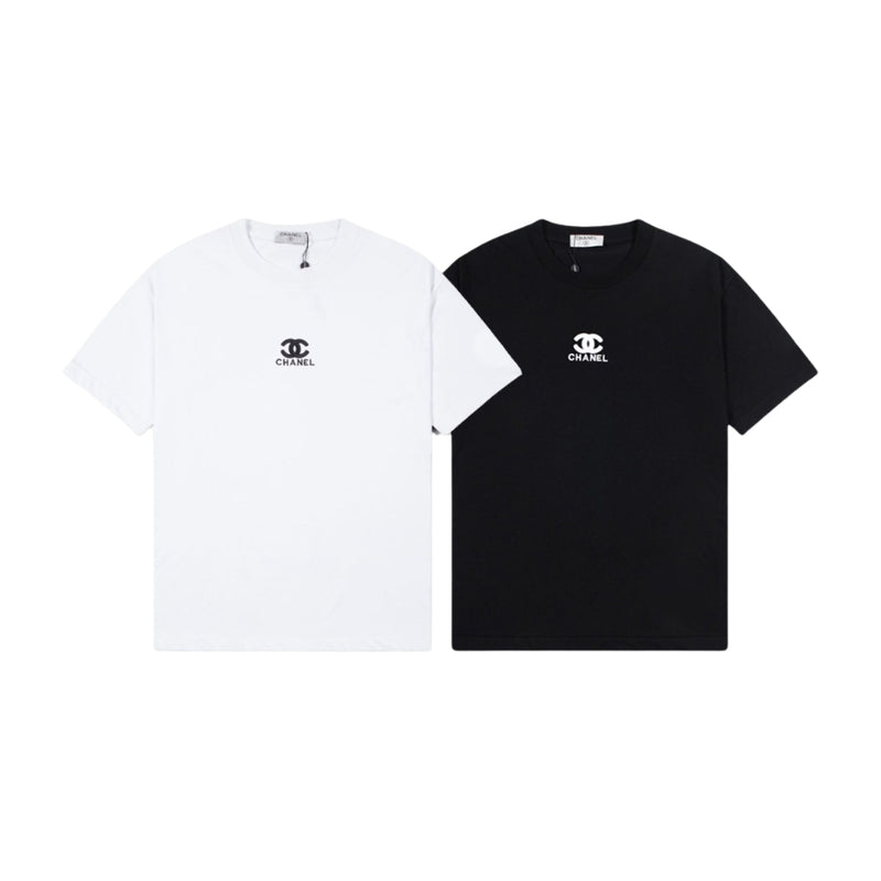Chanel LOGO T-SHIRT IN COTTON