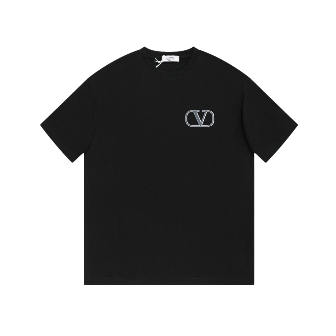 Valentino Cotton Fabric Short-Sleeved