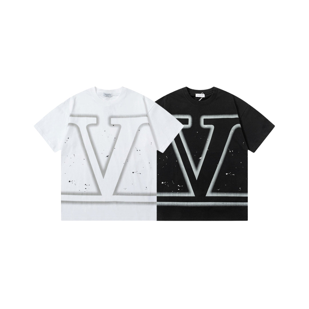 Valentino Big Letter Logo Short Sleeve