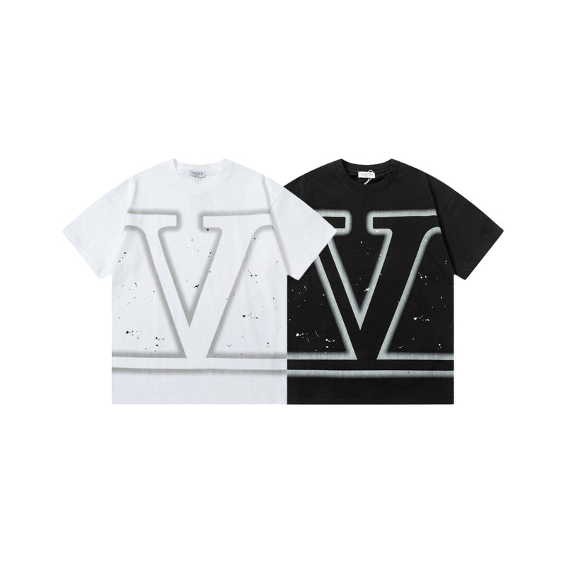 Valentino Big Letter Logo Short Sleeve