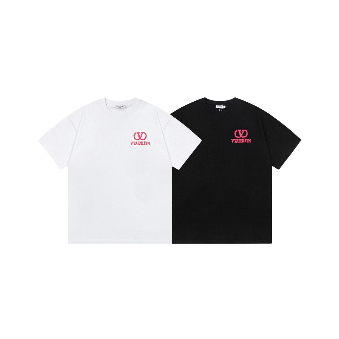 Valentino Foam Letter Logo Short Sleeve