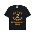 Rhude Club Slogan Logo Short Sleeve T-shirt