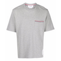 Thom Browne Patch-Pocket T-Shirt Grey