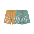 Rhude Drawstring wool high street shorts