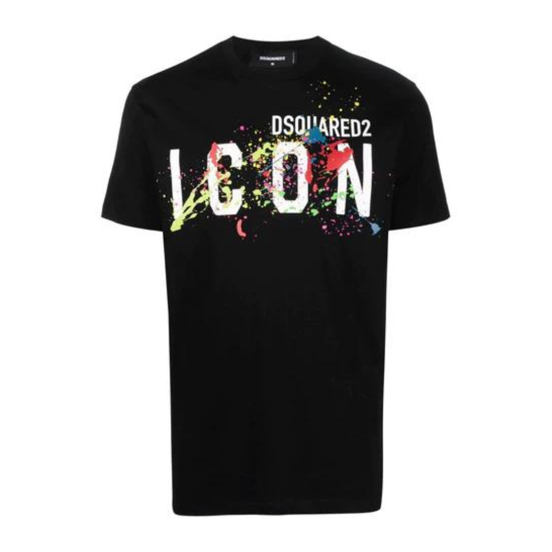 Dsquared2 Icon Splatter Cool T-shirt
