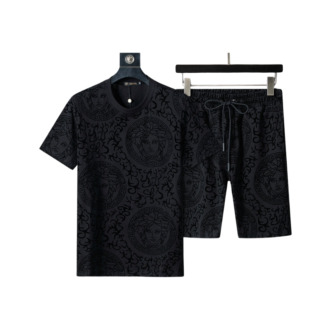 Versace Full Flocking Printed Short Suit