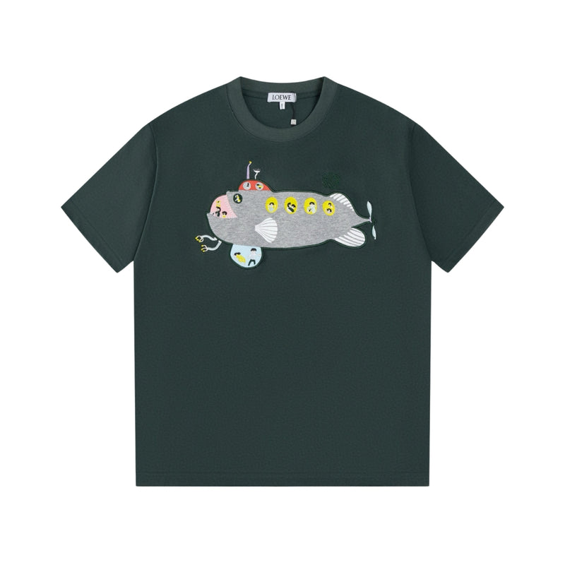 Loewe Loose fit T-shirt in cotton