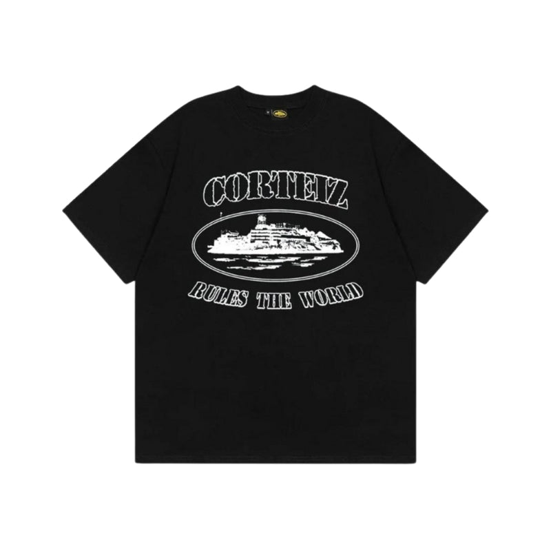 Corteiz T-shirt Rules The World Black