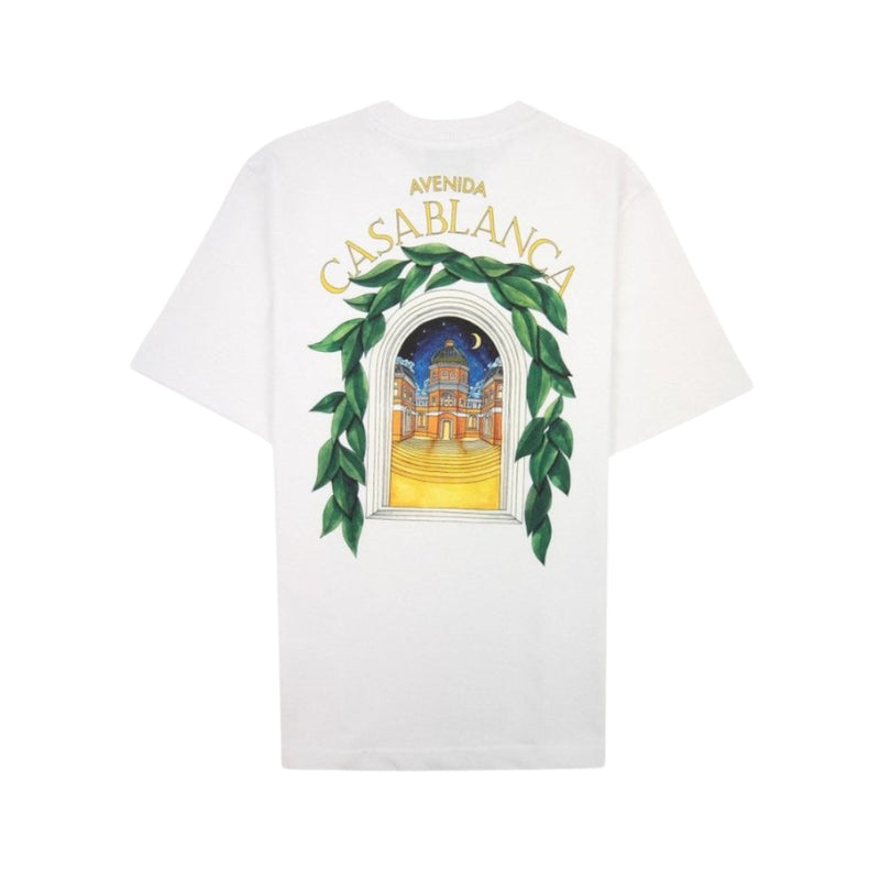 Casablanca T-shirt White with Logo