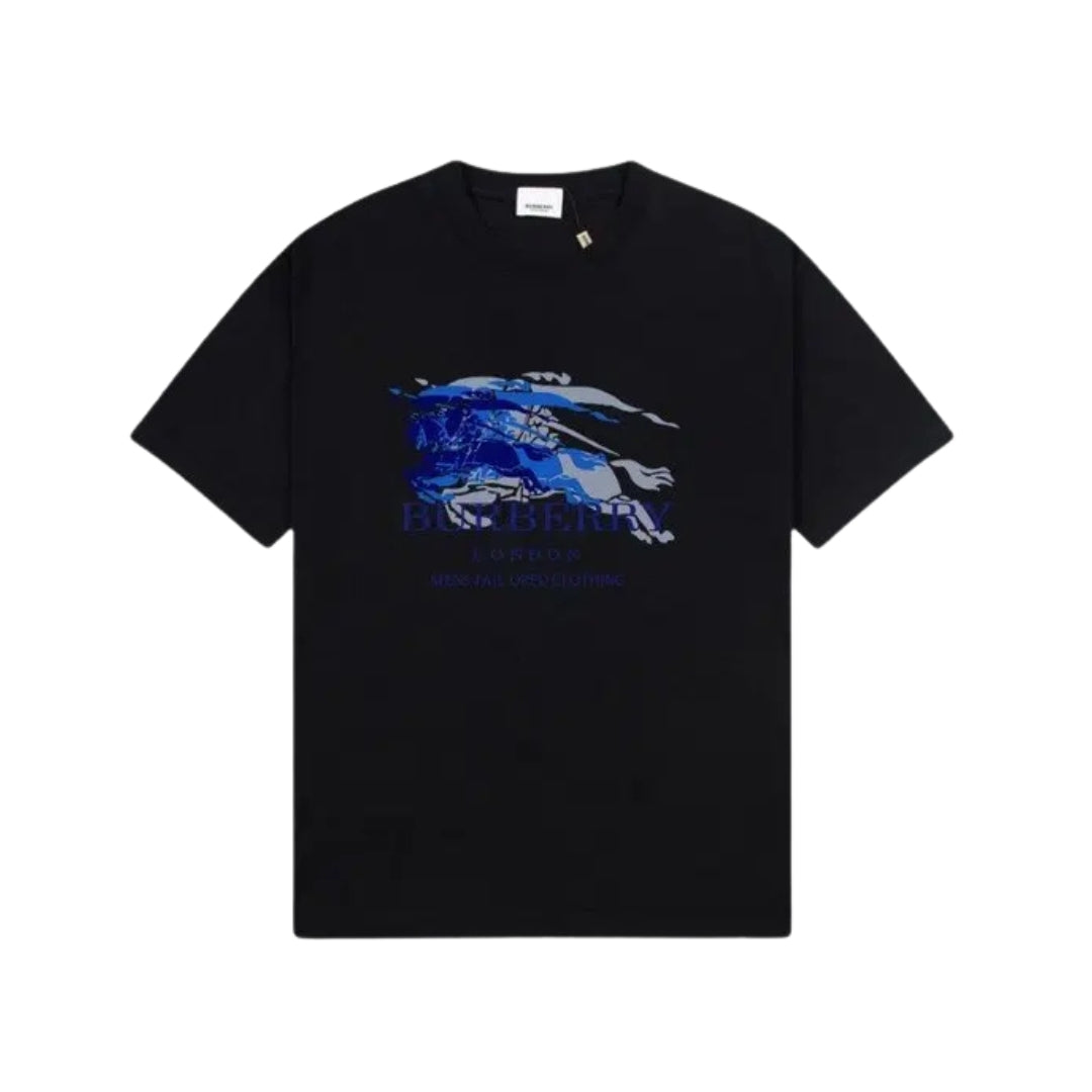 Burberry T-shirt Printed Blue Logo