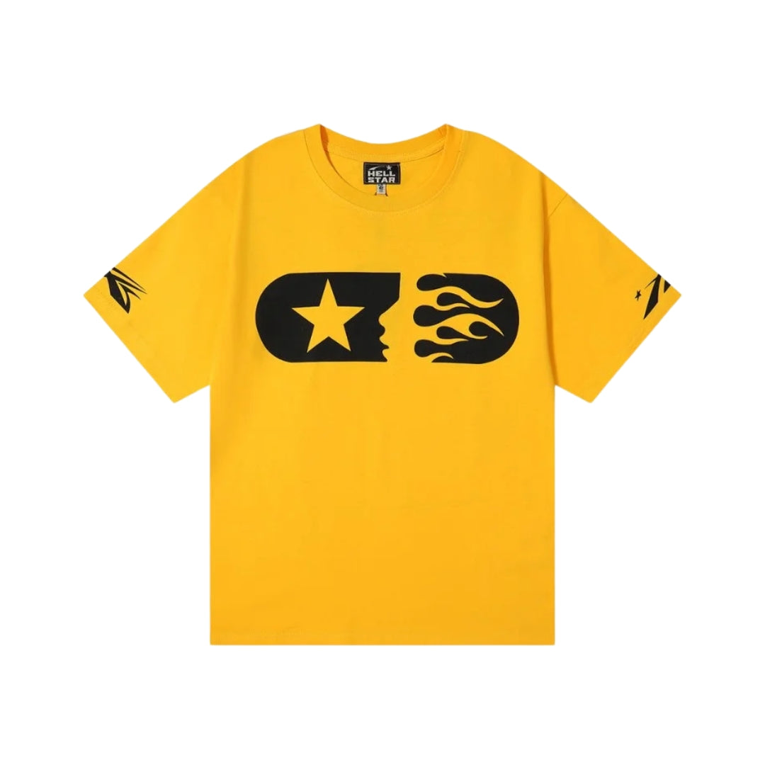 Hellstar Sports Flame Yellow Graphic
