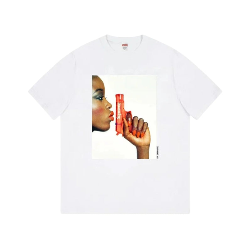 Supreme — Water Gun Graphic T-Shirt — White