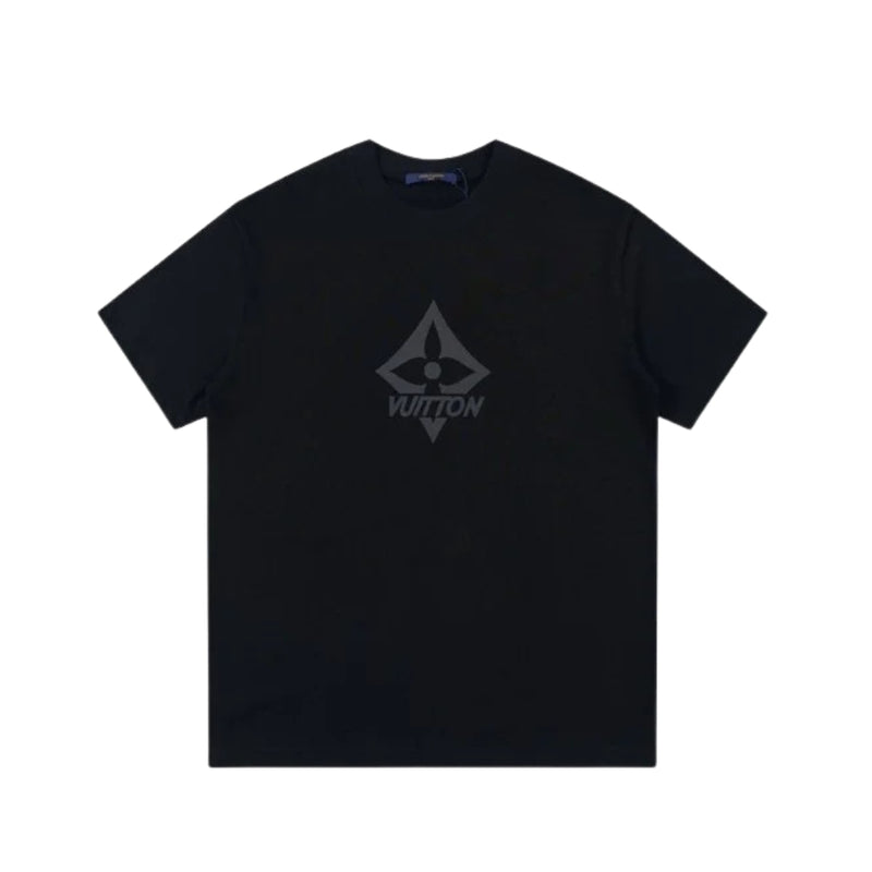 Louis Vuitton Black Monogram Logo T-shirt