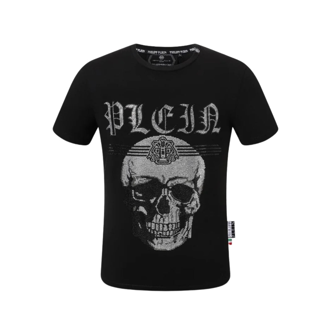 Philipp Plein T-shirt Skull Design Black