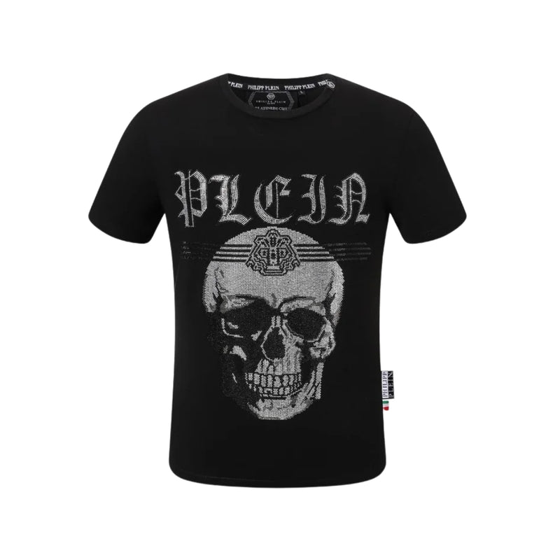 Philipp Plein T-shirt Skull Design Black