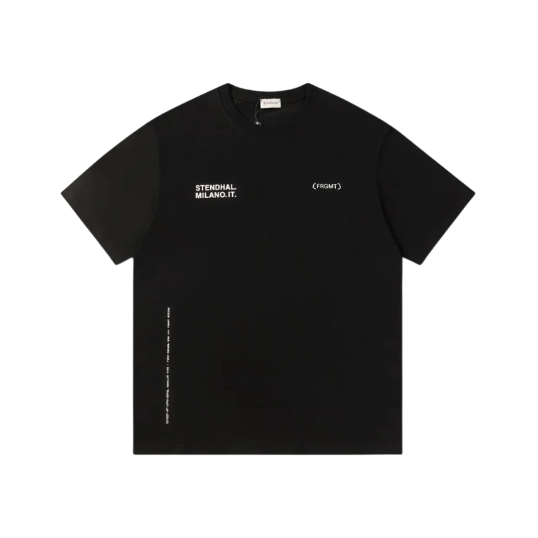 Moncler T-shirt FRGMT Milano Black MCL006