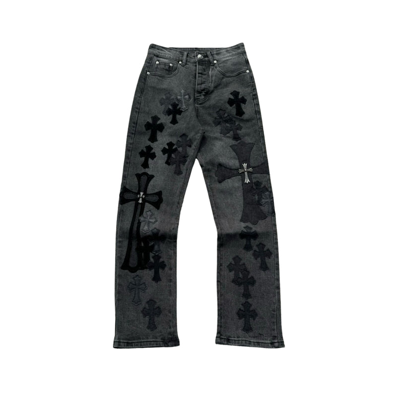 Chrome Hearts Saoya Distressed Jeans