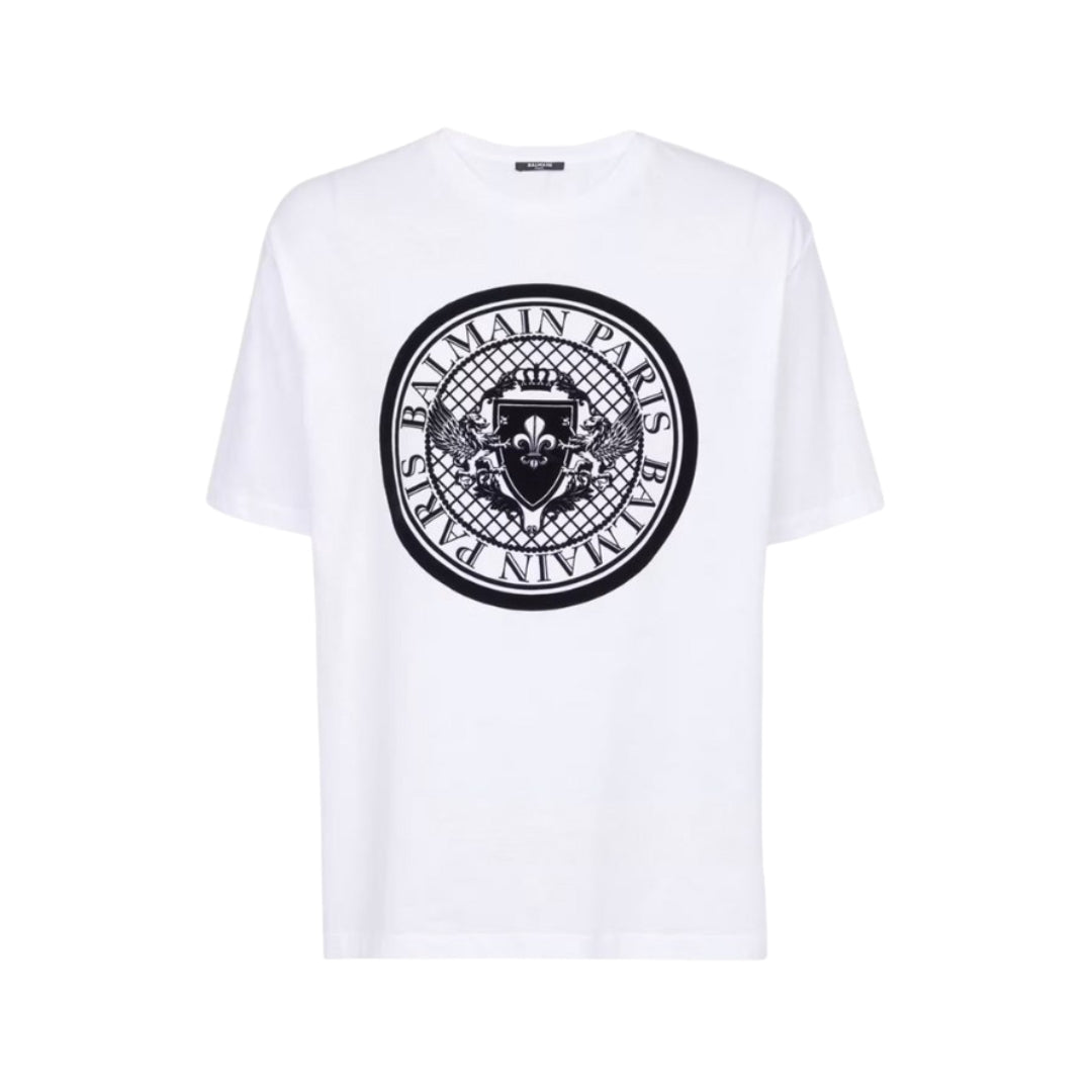 Balmain Coin T-shirt White