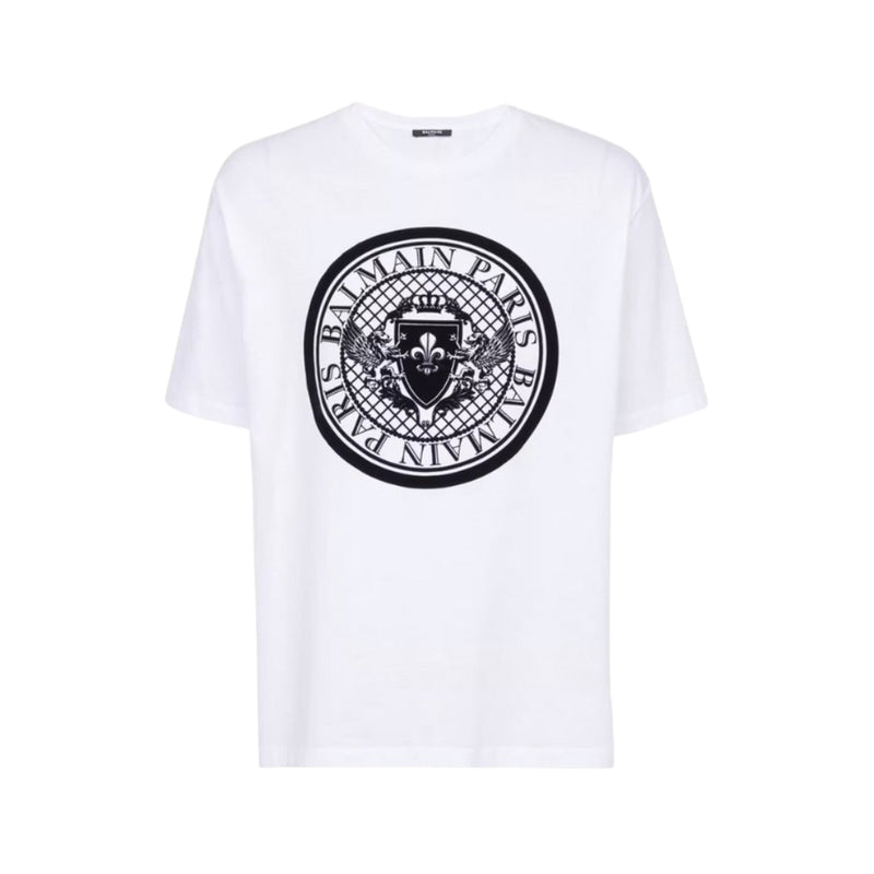 Balmain Coin T-shirt White