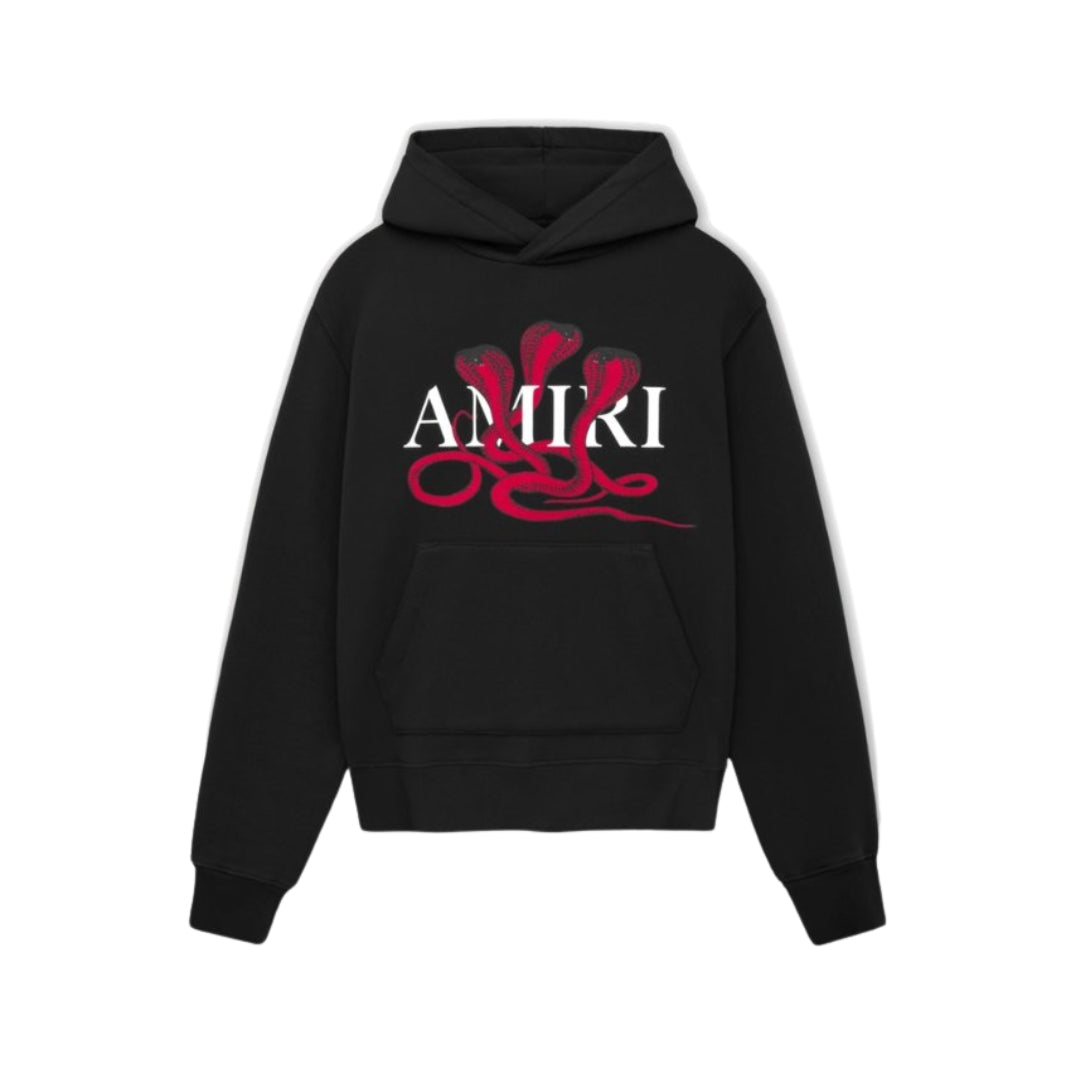 Amiri Graphic print snake hoodie