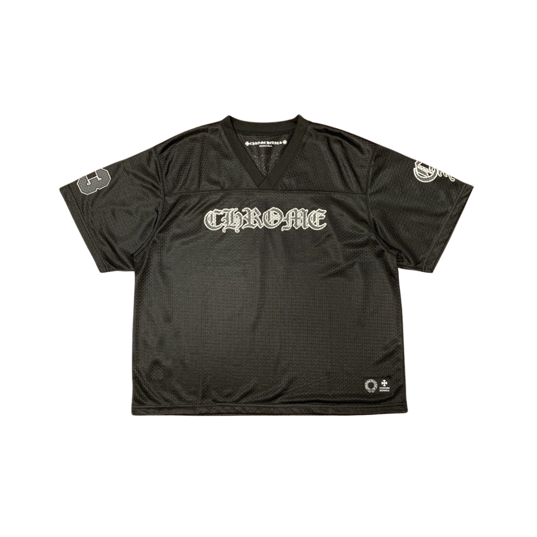 Chrome Hearts Black Mesh Warm Up T-Shirt