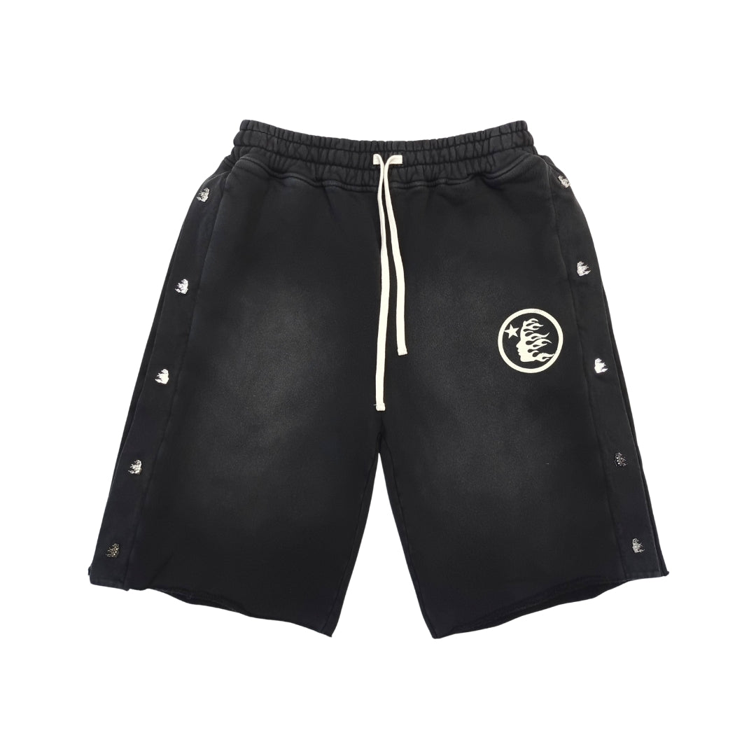 Hellstar Snap Shorts Nero