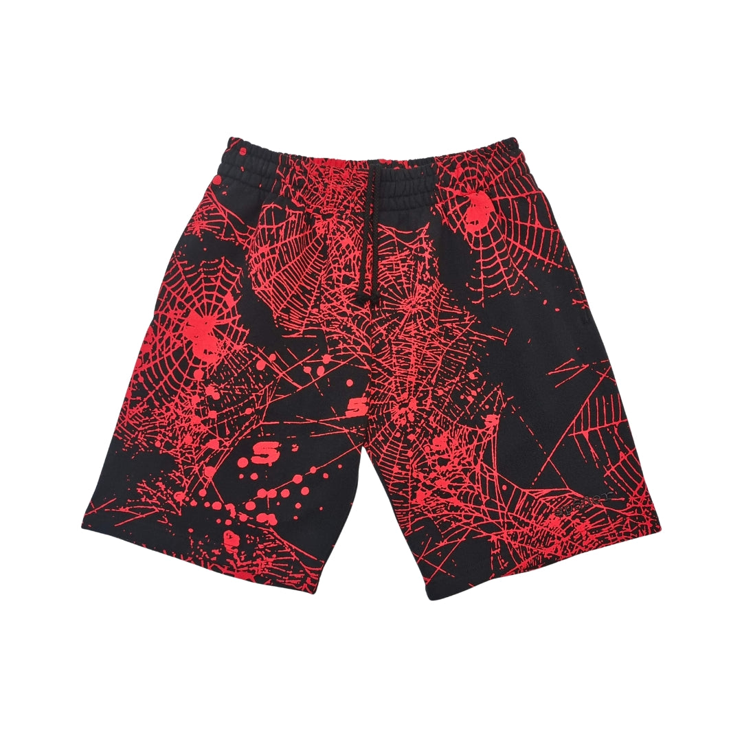 SP5DER Pantaloncini Con Cerniera