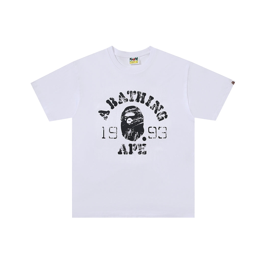 BAPE Screen Print College Relaxed T-Shirt