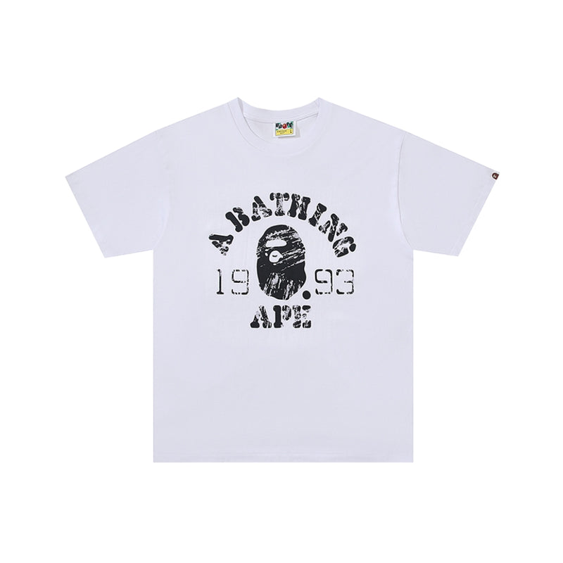 BAPE Screen Print College Relaxed T-Shirt
