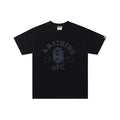 BAPE Stampa Serigrafica College Rilassato Nero