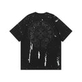Chrome Hearts Black Embroidered Short Sleeve T-Shirt