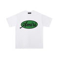 Amiri Print Logo in Cotton White T-Shirt