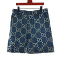 Gucci GG Denim Bermuda Shorts