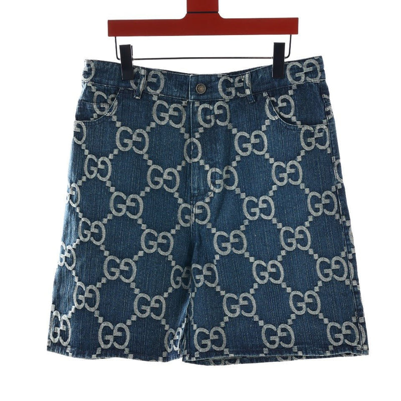 Gucci GG Denim Bermuda Shorts