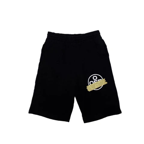 Off-White Short Pants cotton black
