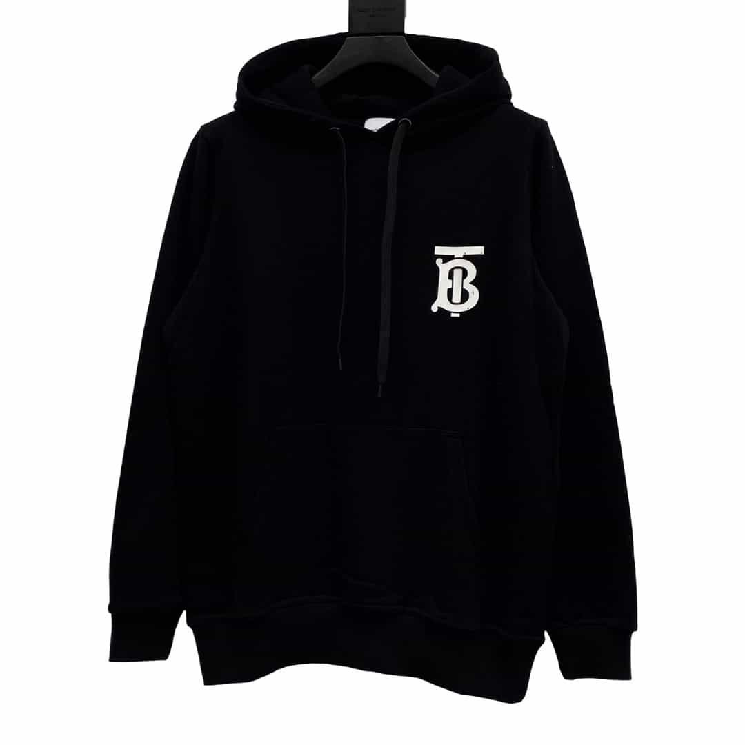 Burberry Men's monogram-motif hoodie