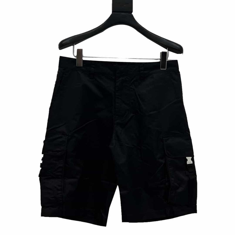 Prada Men's black CARGO shorts
