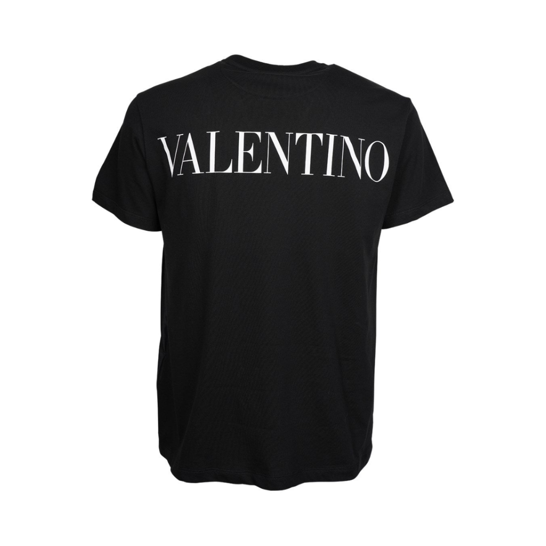 Valentino Logo Print T-Shirt Black