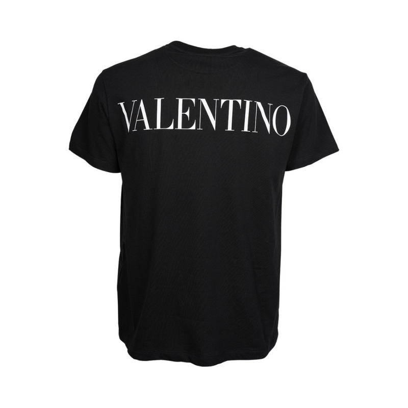 Valentino Logo Print T-Shirt Black