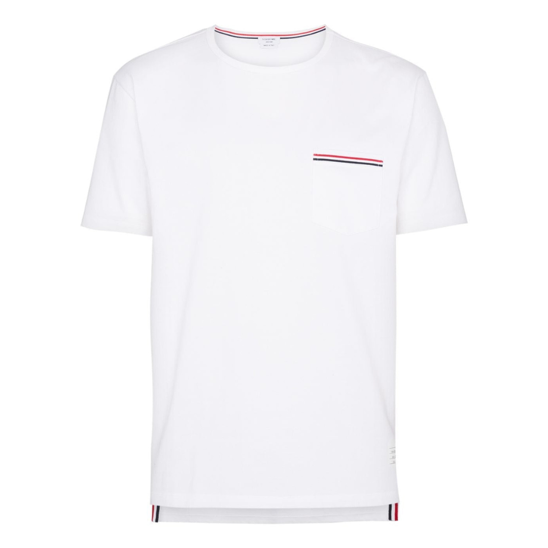 Thom Browne RWB-Stripe Cotton T-Shirt