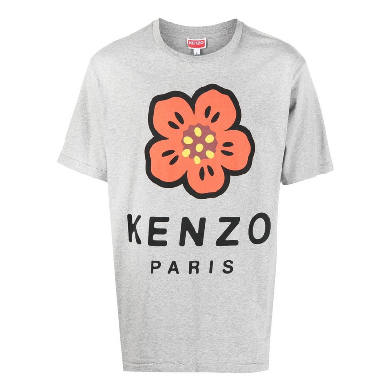 Kenzo Gray Boke Flower T-Shirt