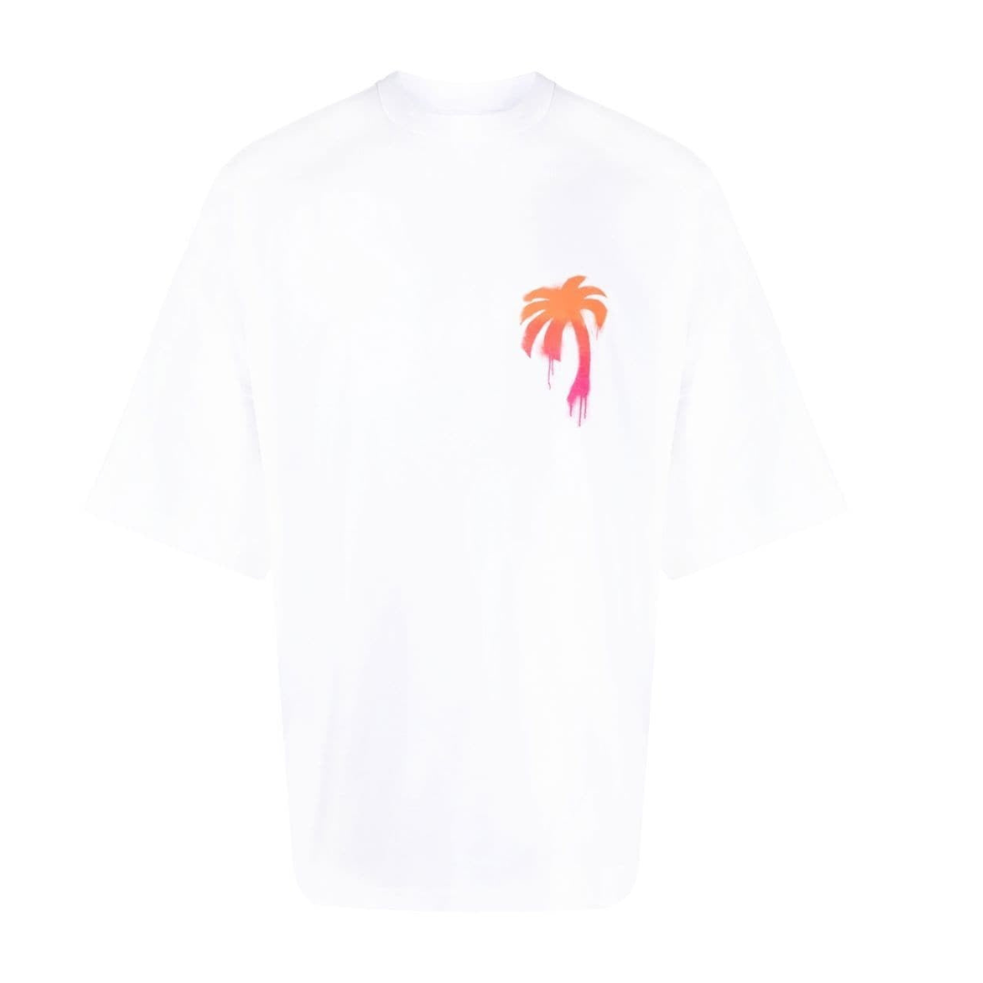Palm Angels Sprayed Palm Logo