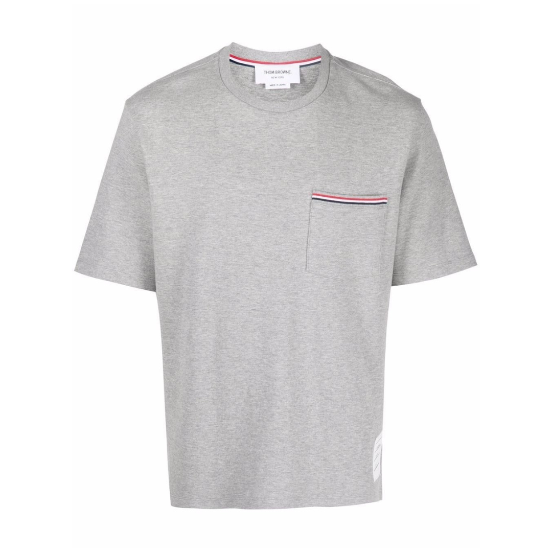 Thom Browne Patch-Pocket T-Shirt