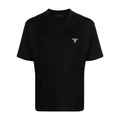 Prada Round Neck T Shirt Black
