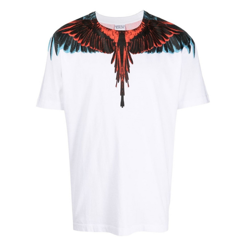 Marcelo Burlon Regular Fit Icon Wings Crew-neck T-Shirt