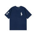 Ralph Lauren Logo Ricamato Signature Blu
