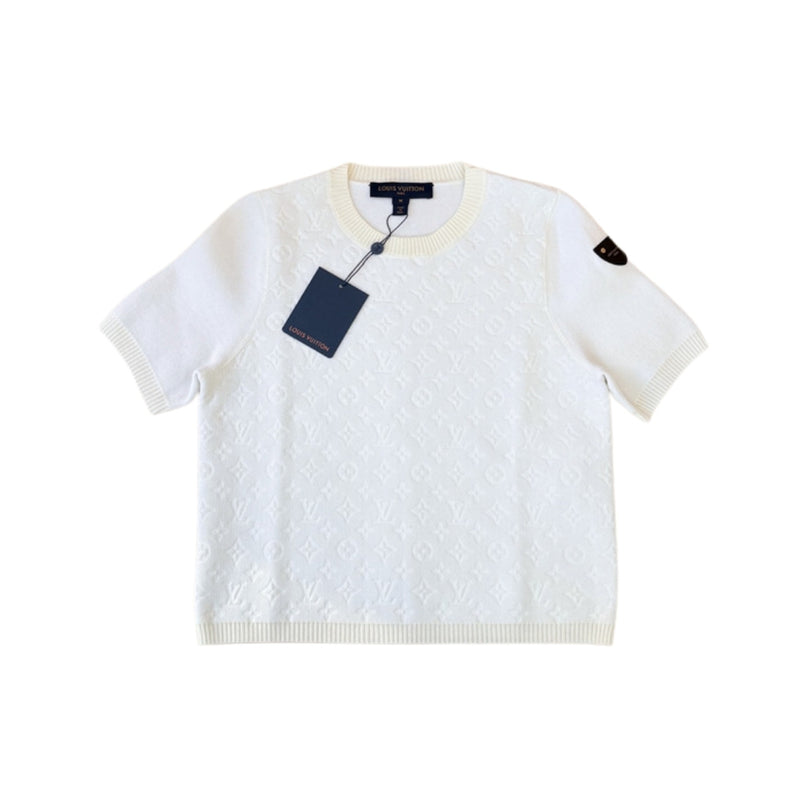 Louis Vuitton White Short Sleeve Crewneck T-Shirt