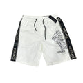 Versace Swim Con Logo Accentato Bianco