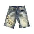 Amiri Denim Sbiadito Con Effetto Consumato